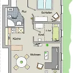 Appartement Strandlust Ostseebad Nienhagen
