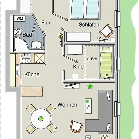 Apartment Strandlust Nienhagen