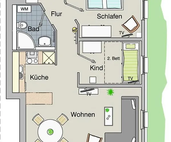 Apartment Strandlust Ostseebad Nienhagen